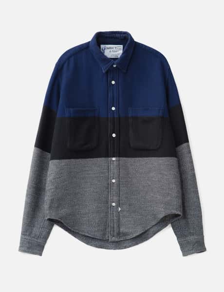 Sidian, Ersatz & Vanes Color Block Shirt
