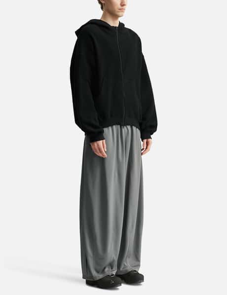 Curved Zip-Up Round Hem Hoodie view 14