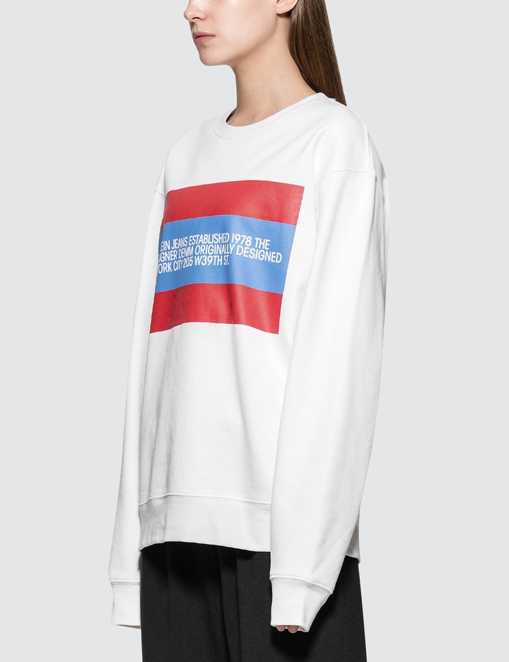 CALVIN KLEIN JEANS  - Est. 1978 Patch Crew Neck | HBX - Globally  Curated Fashion and Lifestyle by Hypebeast