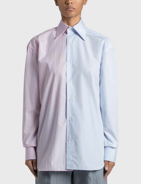 Woera Classic Shirt In Contrast Color