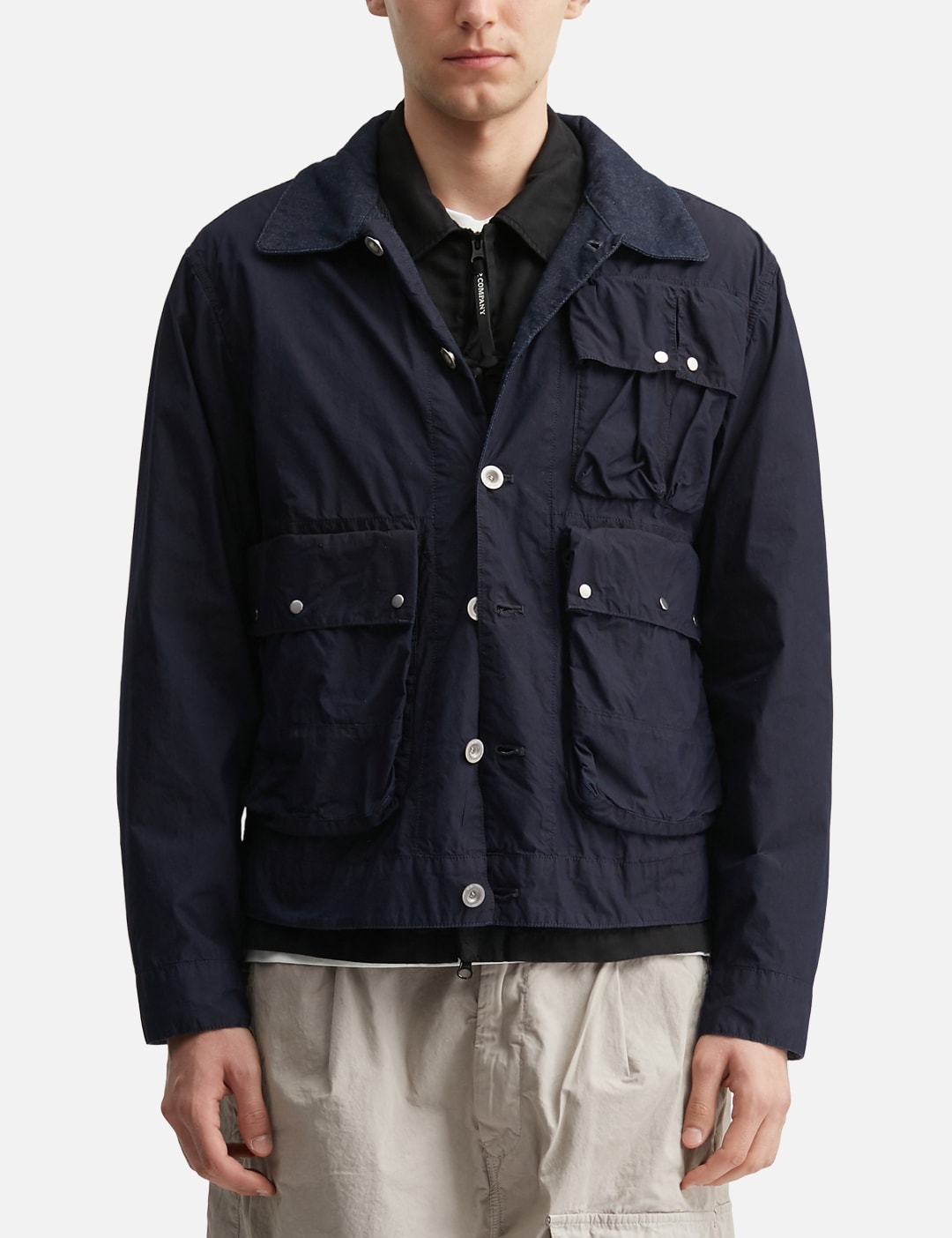 50 Fili Indigo Goggle Jacket view 18