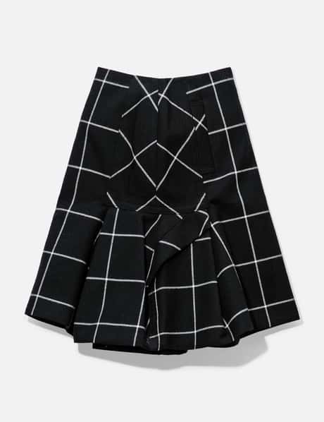 Sacai Sacai Wool Checkered Shirt