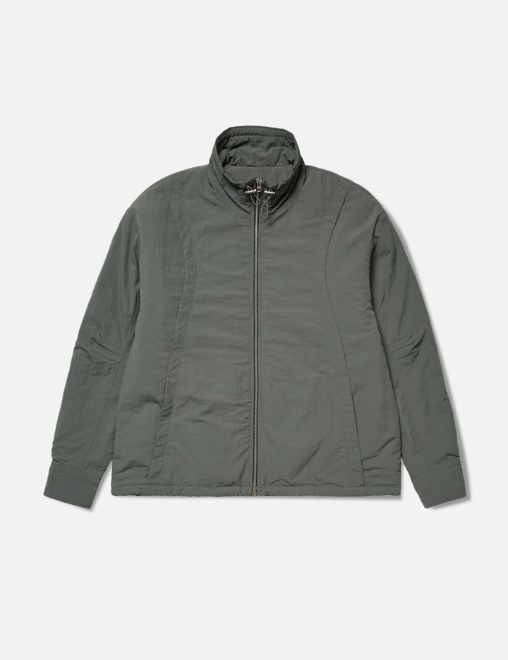CHECK CONTRAST BOMBER JACKET CHARCOAL Placeholder Image