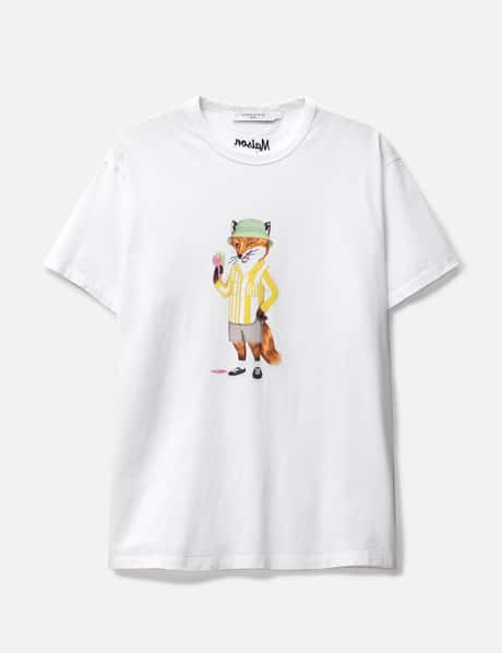 Maison Kitsuné 드레스드 폭스 레귤러 티셔츠