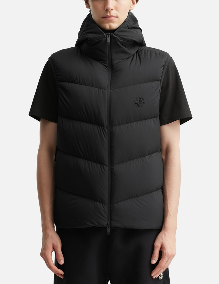 Guersac Diagonal-Quilted Hooded Down Gilet Placeholder Image