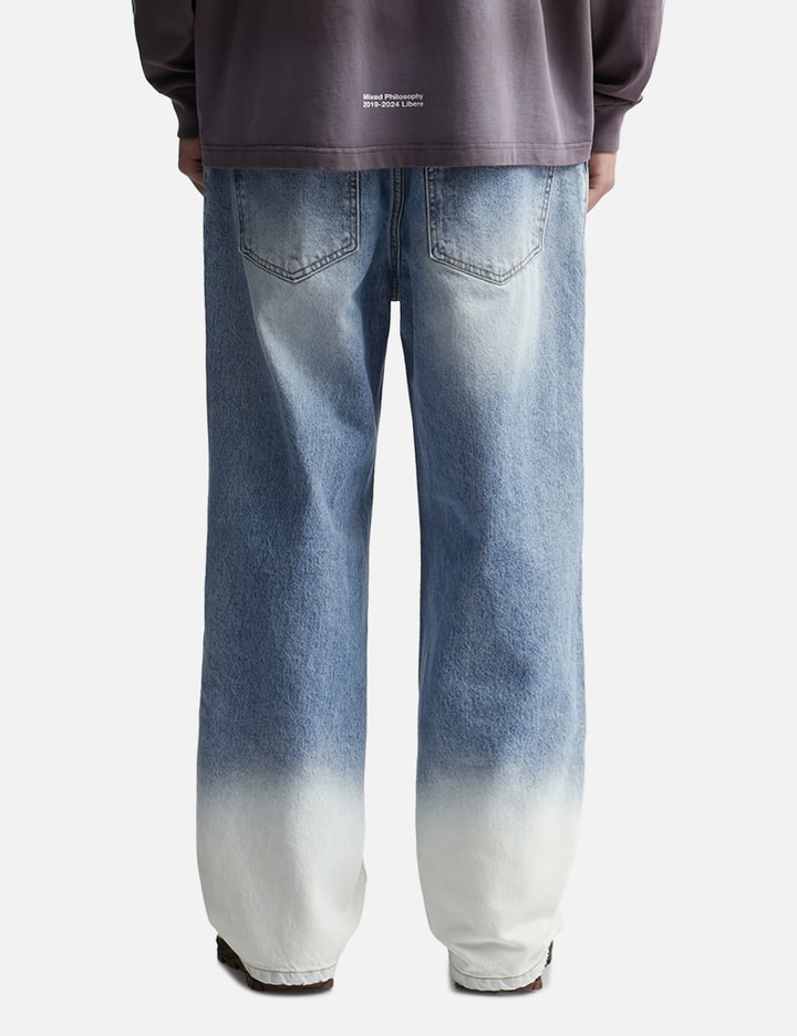 BLEACHED WIDE BAGGY PANTS Placeholder Image