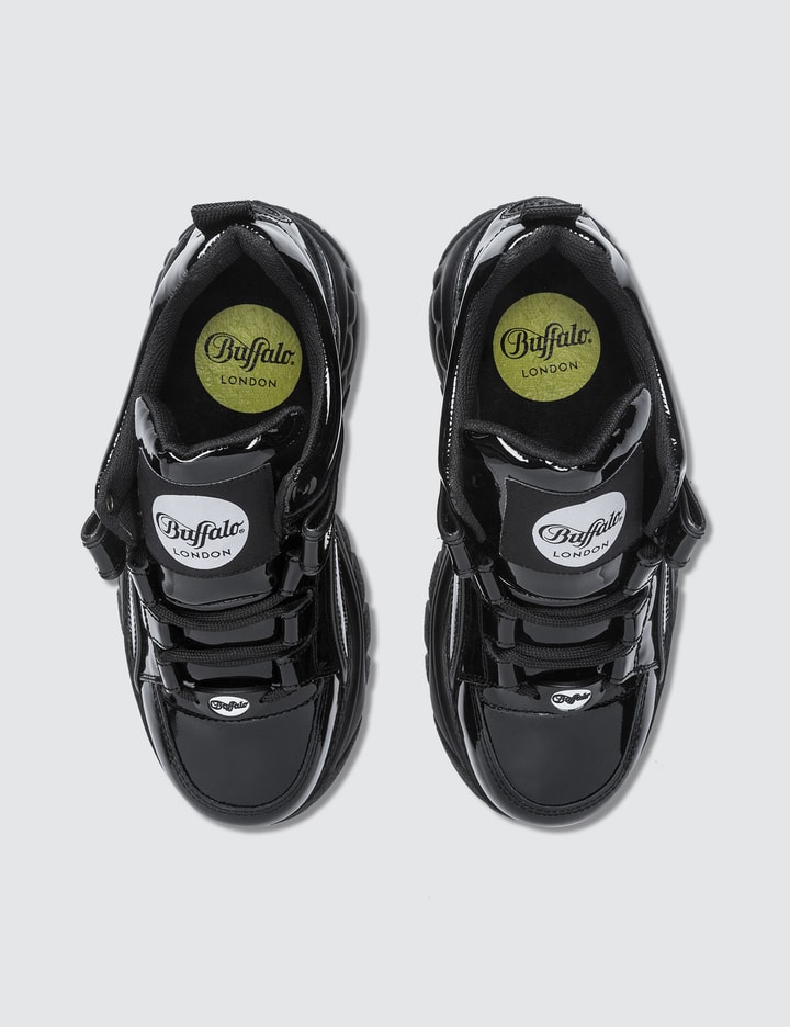 Buffalo London Buffalo Classic Patent Platform Sneakers