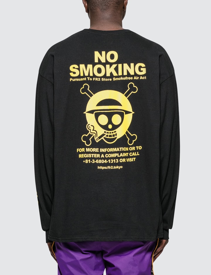 FR2 - One Piece X #FR2 Smoking Kills L/S T-Shirt | HBX