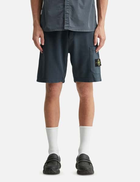 Organic Cotton Fleece Jogger Shorts view 10