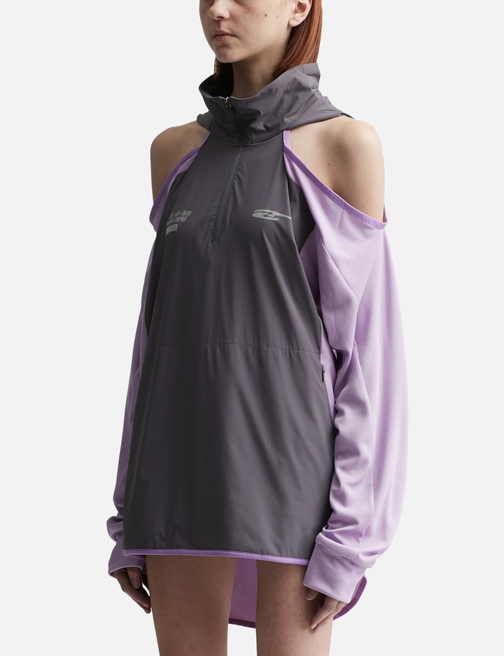 Sporty Open Shoulder Hooded Placeholder Image