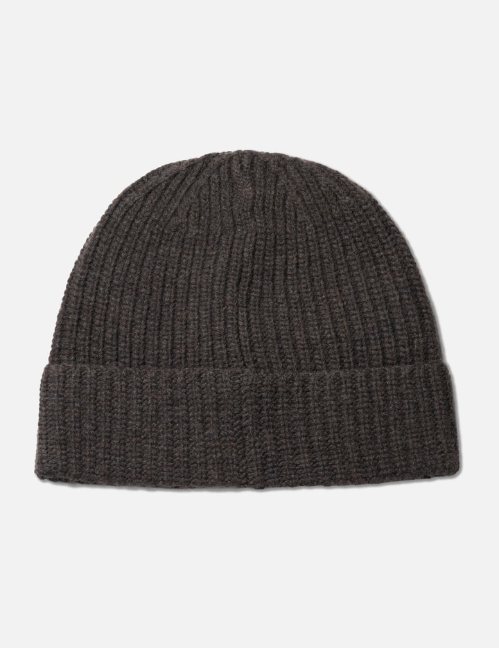 Stone Island Light RWS Geelong Wool Ribbed Knit Beanie