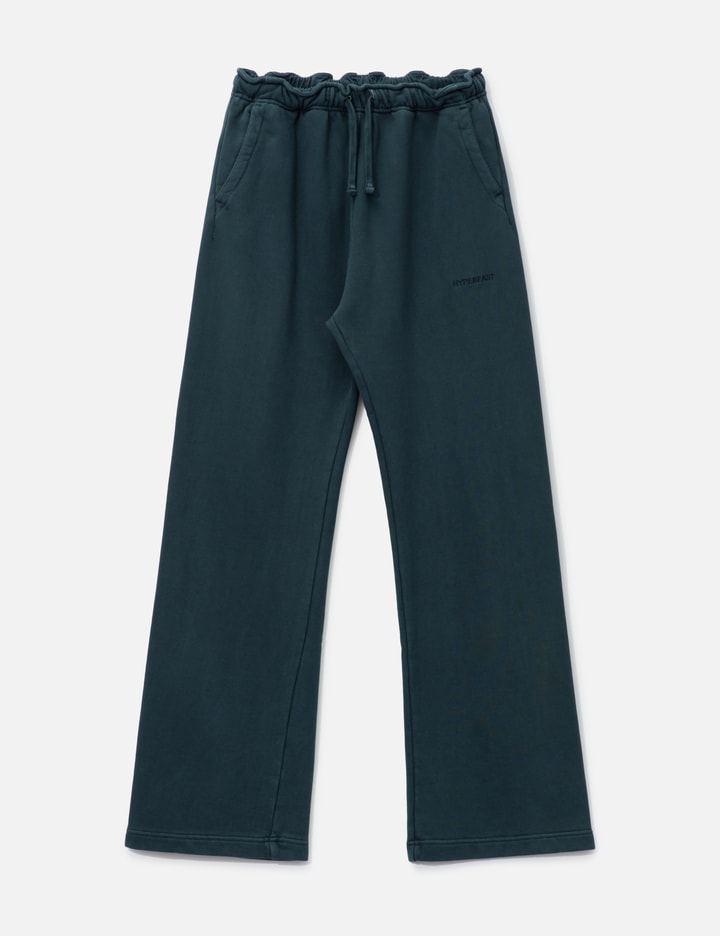 Hypebeast Garment-dyed Sweatpants In Blue