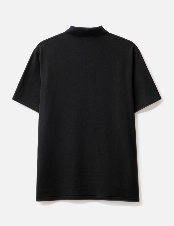 Shop Human Made Big Polo Shirt In Black