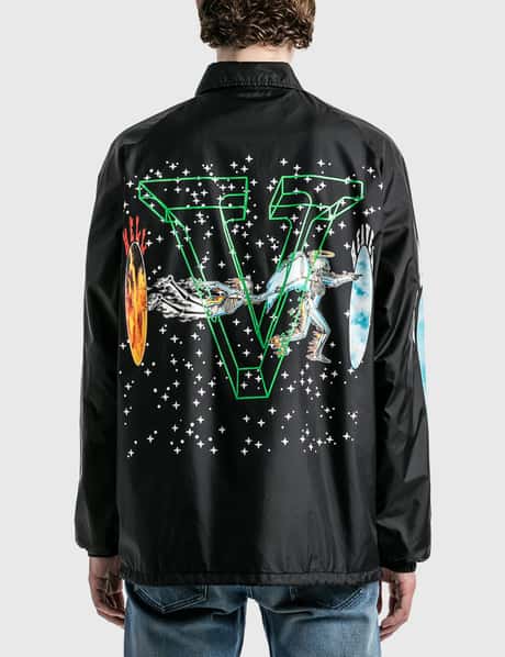 Saint Michael - SAINT MICHAEL X VLONE Skull Coach Jacket | HBX
