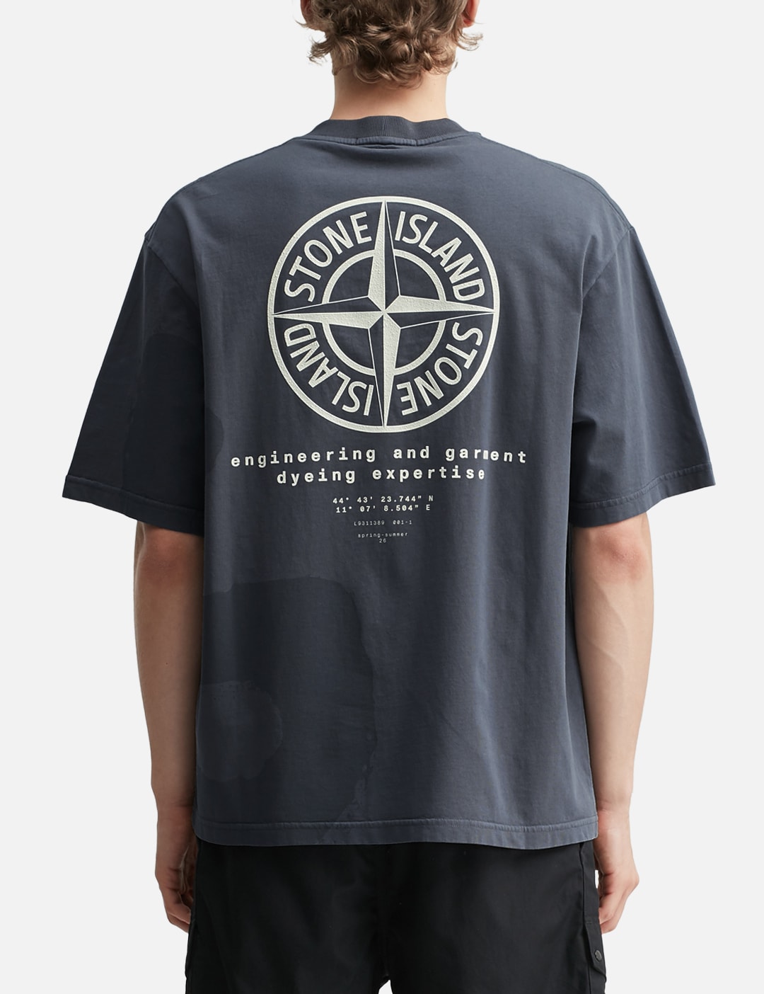 Combed Organic Cotton Jersey T-Shirt With ‘Whirlwind Type’ Print view 19