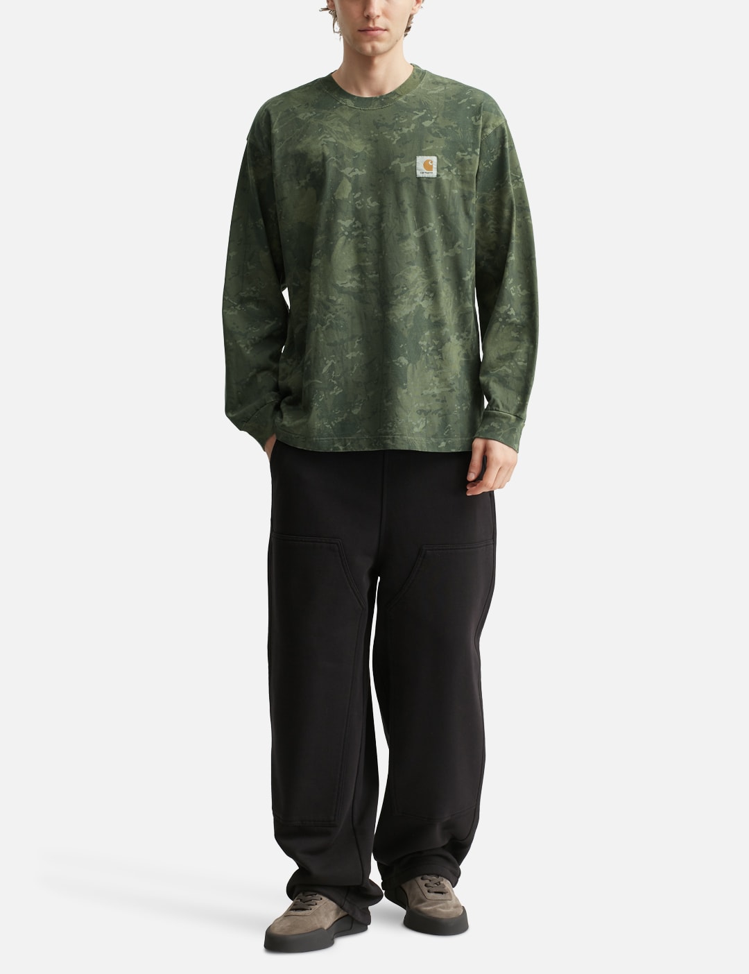 Long Sleeve Camo Combi T-Shirt view 20