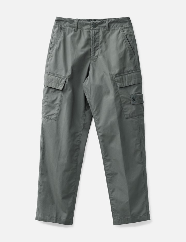 Weatherproof Cotton Canvas_Stone Island Ghost Cargo Trousers Placeholder Image