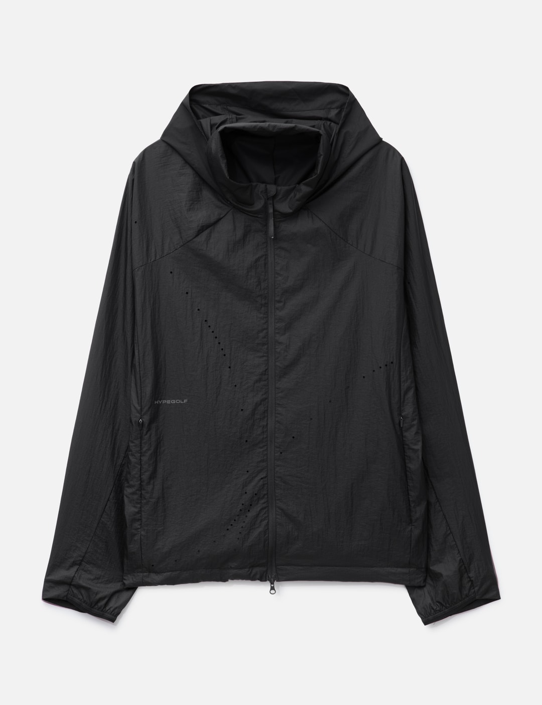 X POST ARCHIVE FACTION (PAF) Perforated Windbreaker view 20