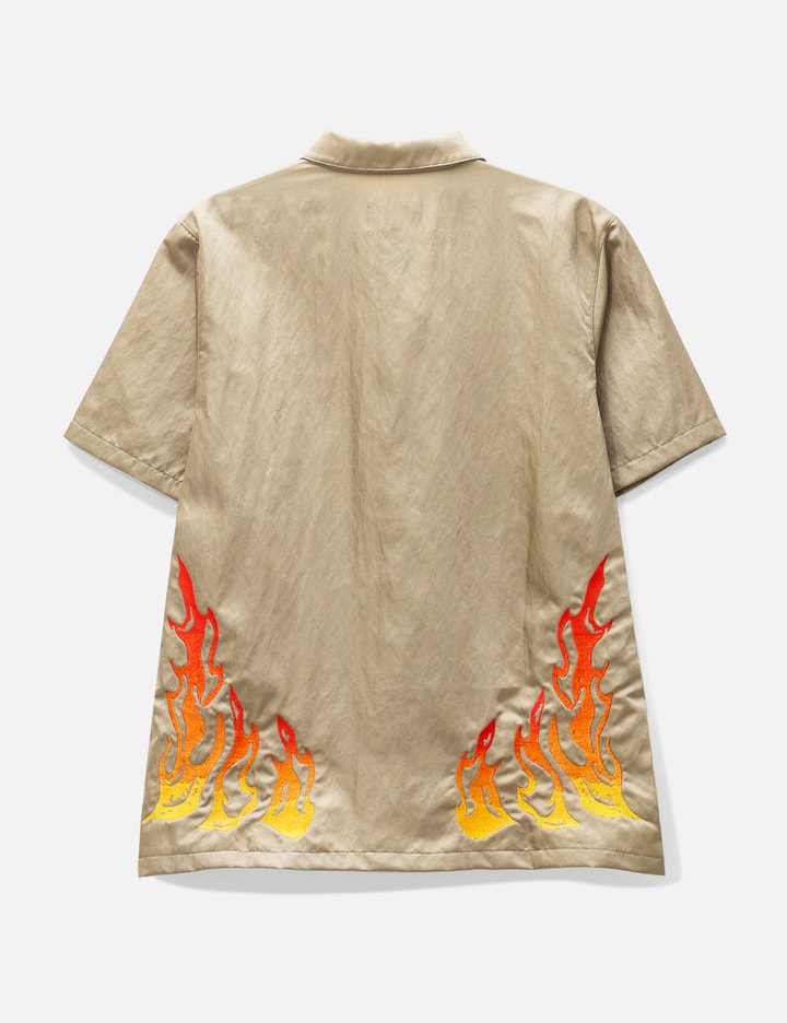 Shop Jordan Brand X Travis Scott Embroidery Shirt In Beige
