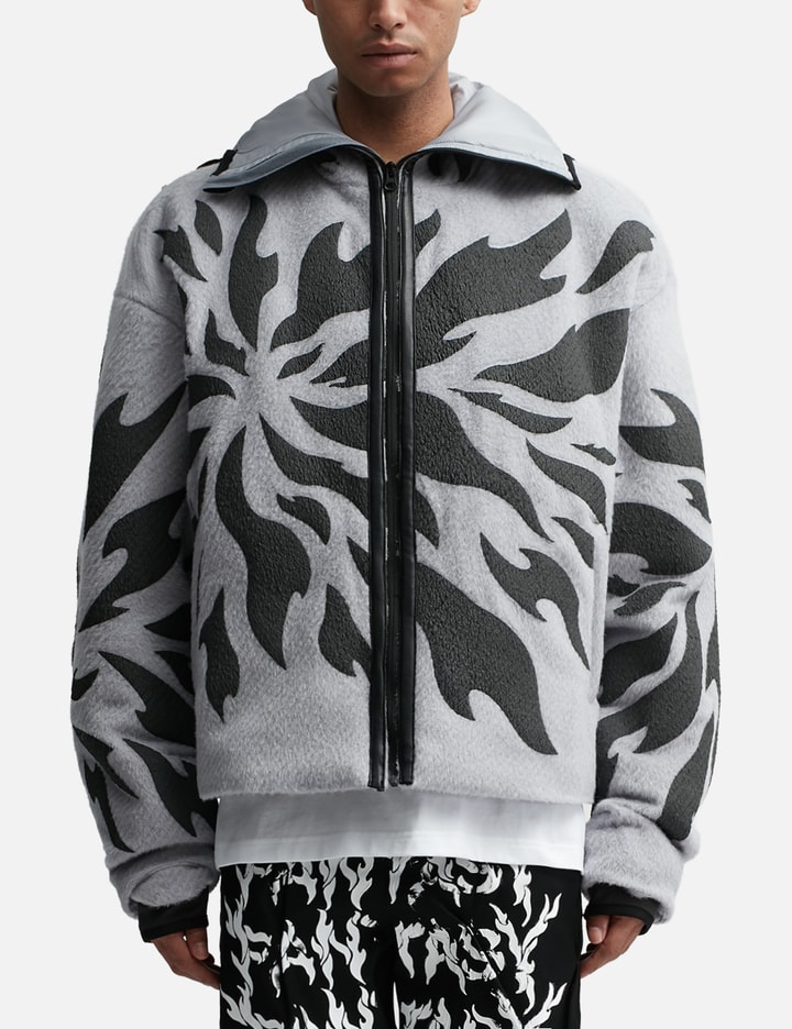 FRAGMENT FLEECE ZIP-UP HOODIE Placeholder Image