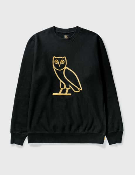 October's Very Own Ovo Gold Embroidery Sweatshirt