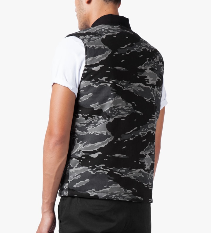 Black Camo/Reversed Tiger Camo Reversible Vest Placeholder Image