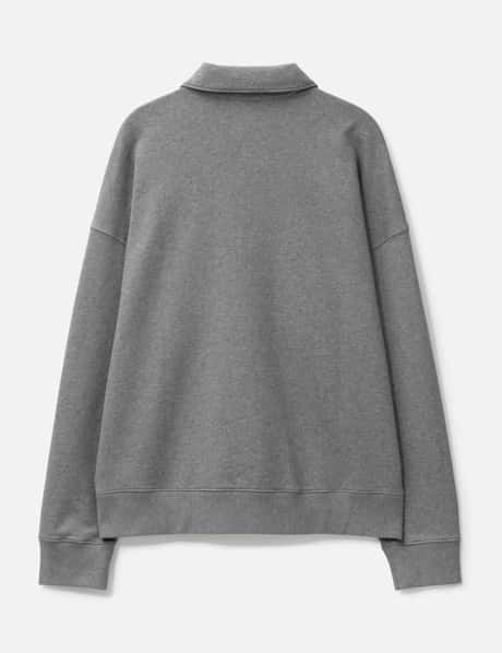 Stamp Oversize Polo Sweashirt view 8