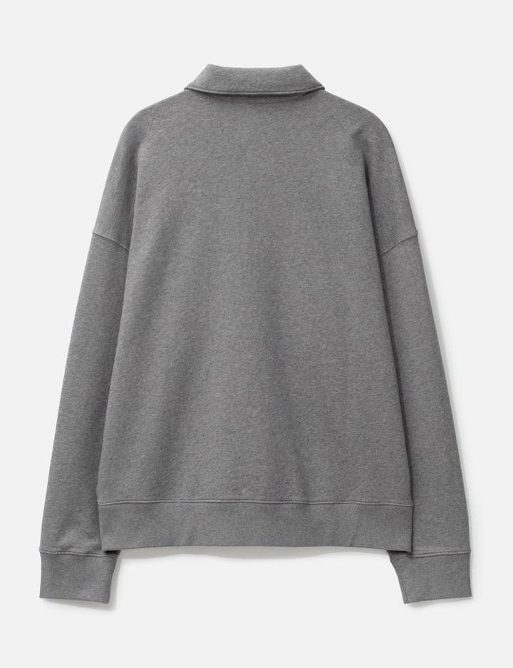 メゾンキツネ Maison Kitsune Stamp Oversize Polo Sweashirt