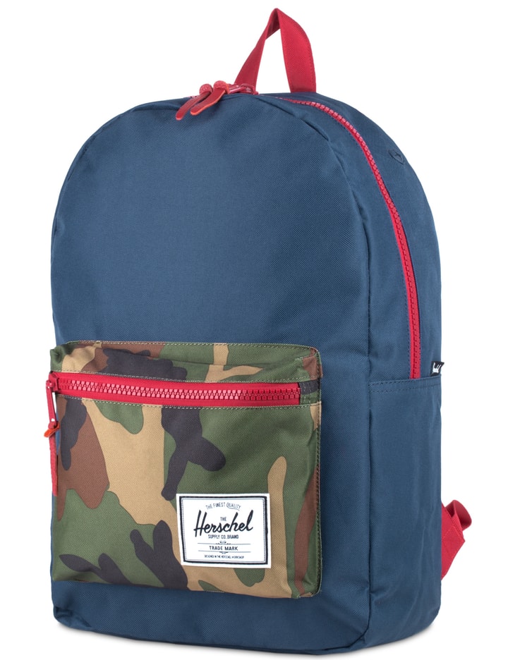 Navy/Woodland Camo/Red Settlement Plus Placeholder Image