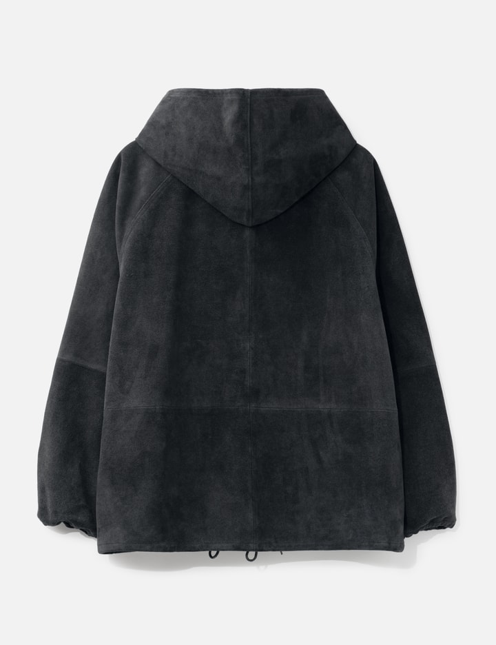 Goat Suede Hooded Jacket