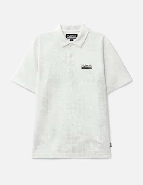 ネイバーフッド NH x Malbon Golf . Course Camo Pattern Polo Short Sleeve