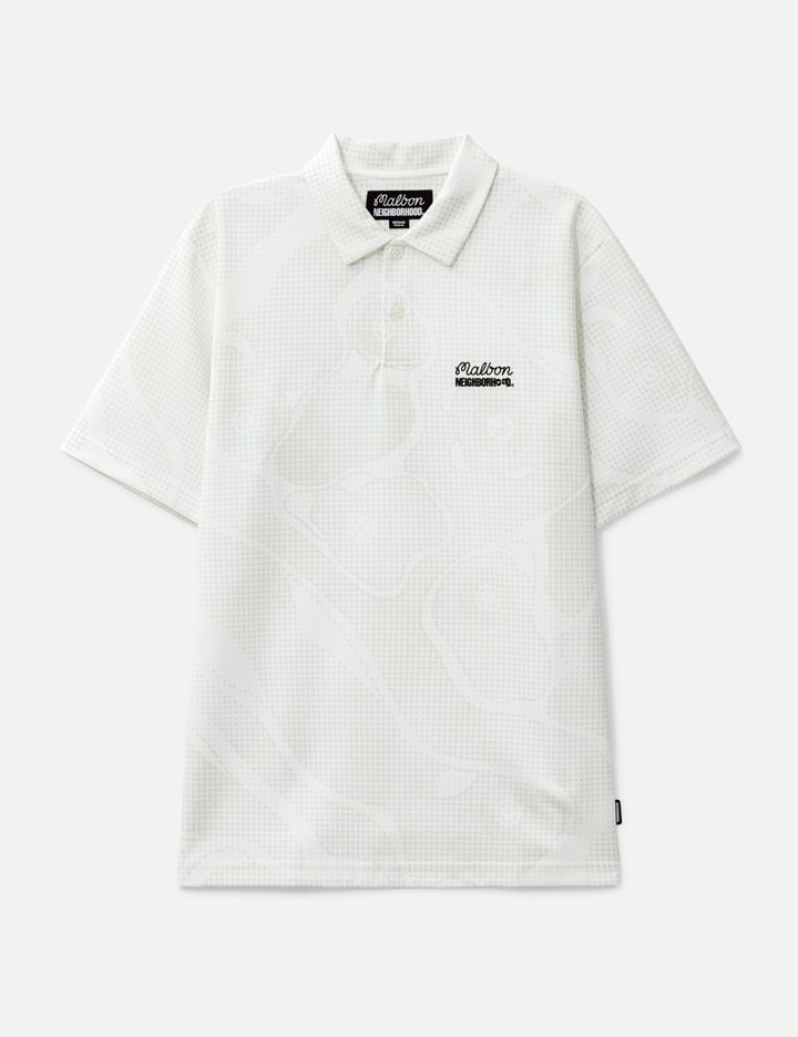 NH x Malbon Golf . Course Camo Pattern Polo Short Sleeve Placeholder Image