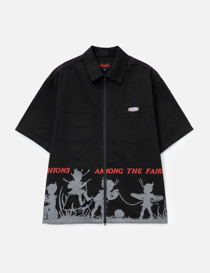 Pleasures Fairies Zip Shirt