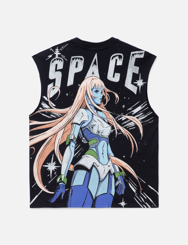 Space Sleeveless T-shirt Placeholder Image