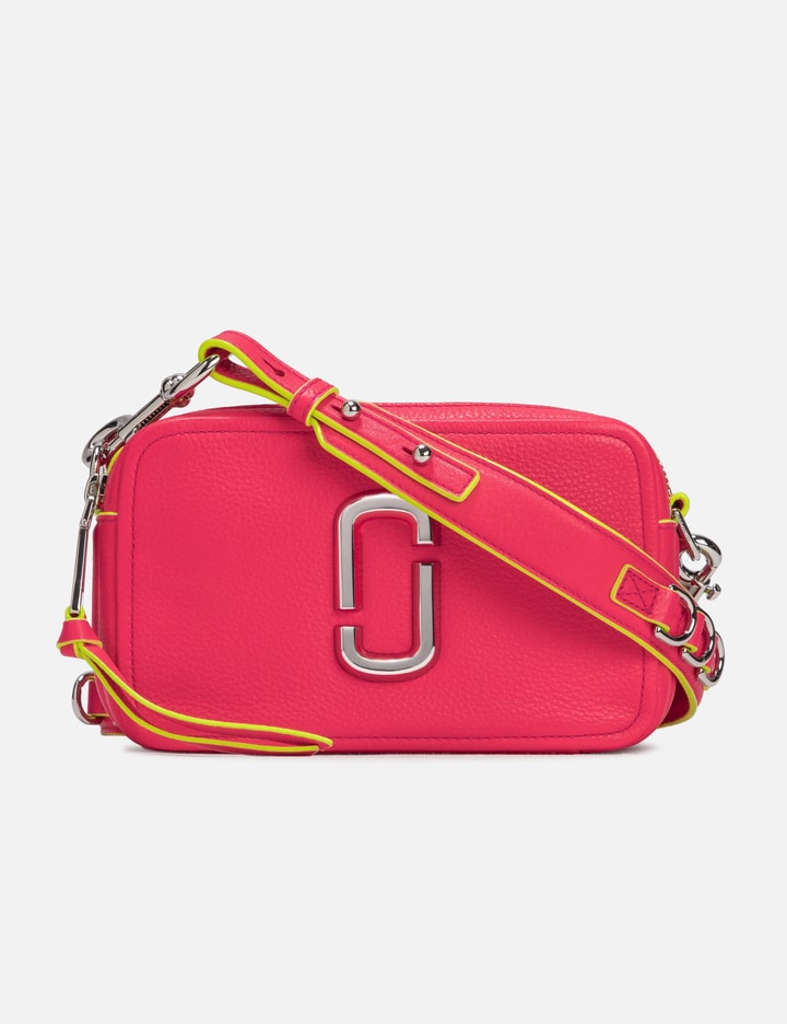 Marc Jacobs Leather Camera Bag In Pink