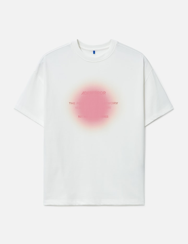 Ader Error Pink Graphic Semi-oversized Fit T-shirt
