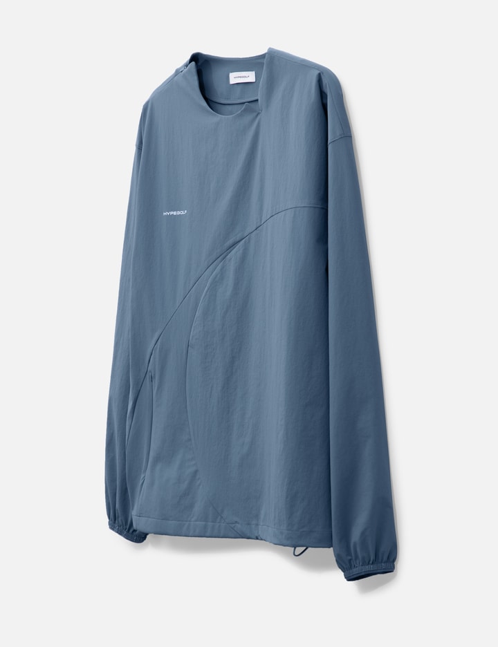 Hypegolf X Post Archive Faction (paf) Woven Track Top In Blue