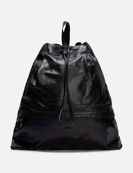 Jil Sander Flat Drawstring Backpack