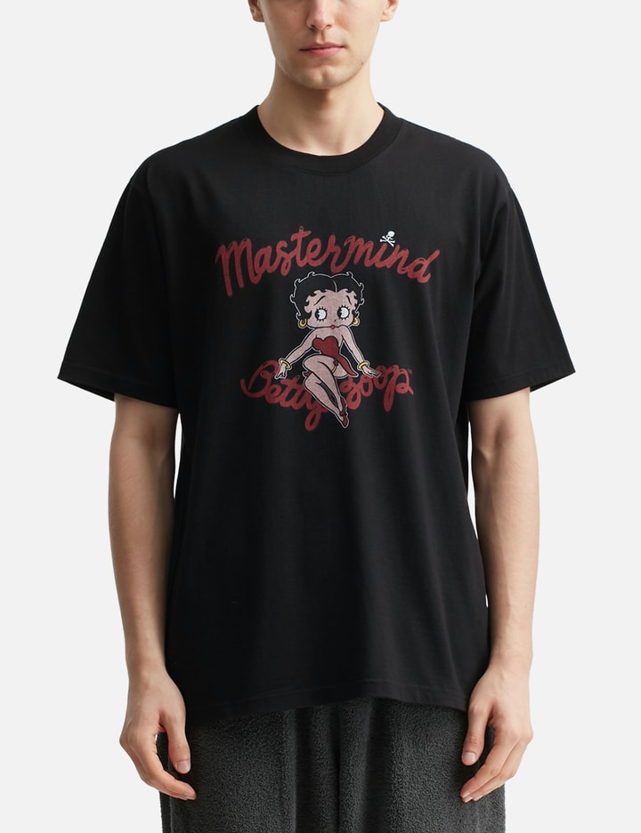 Mastermind World x X Betty Boop Damaged Short Sleeve T-shirt Placeholder Image