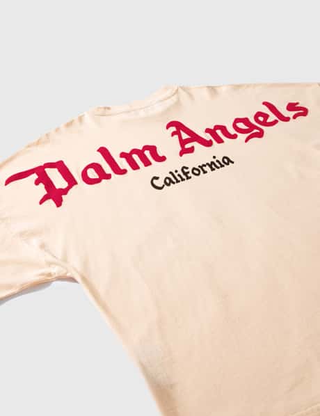 Palm Angels California Logo Over T-shirt in White for Men