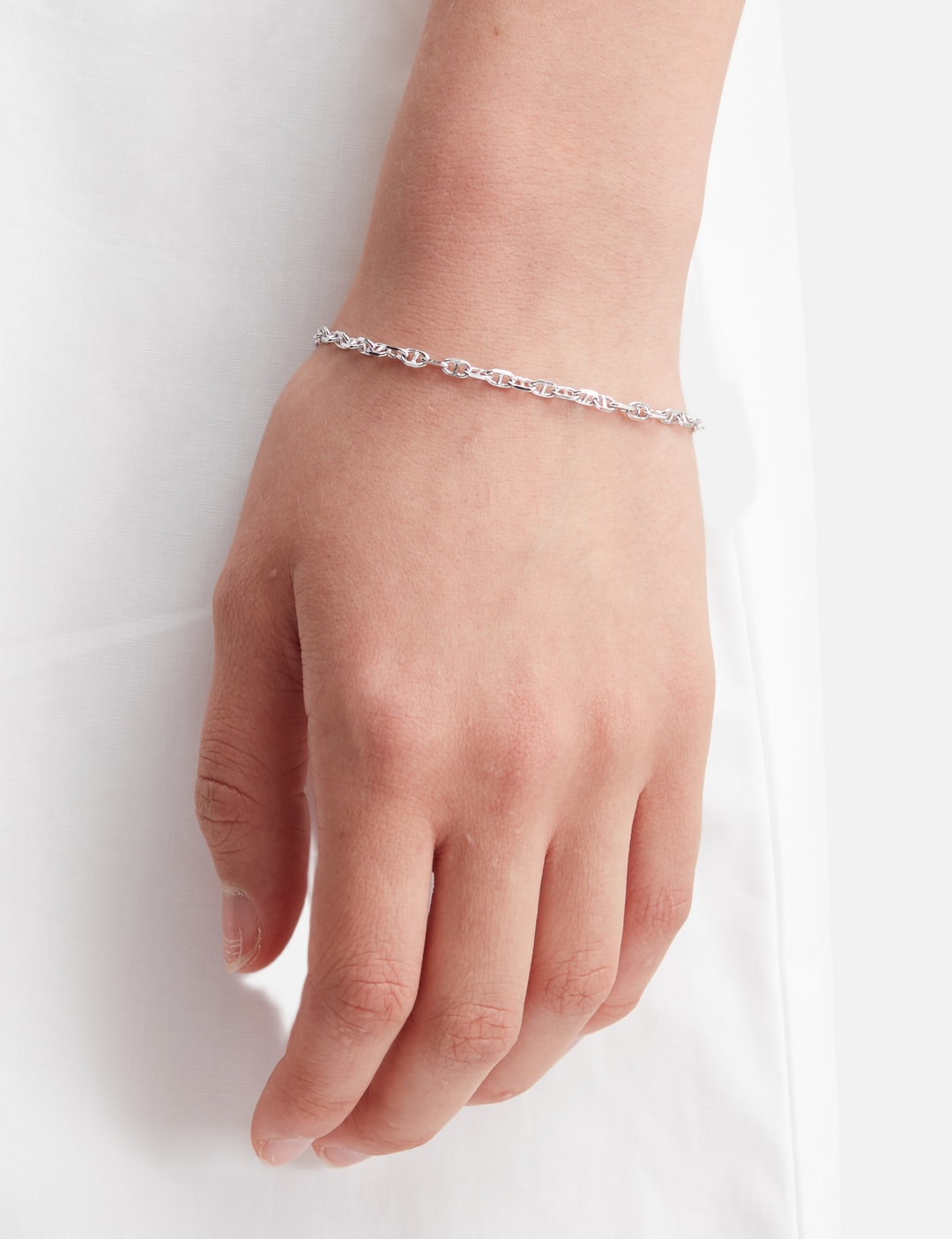 Silver Chain Bracelet view 12