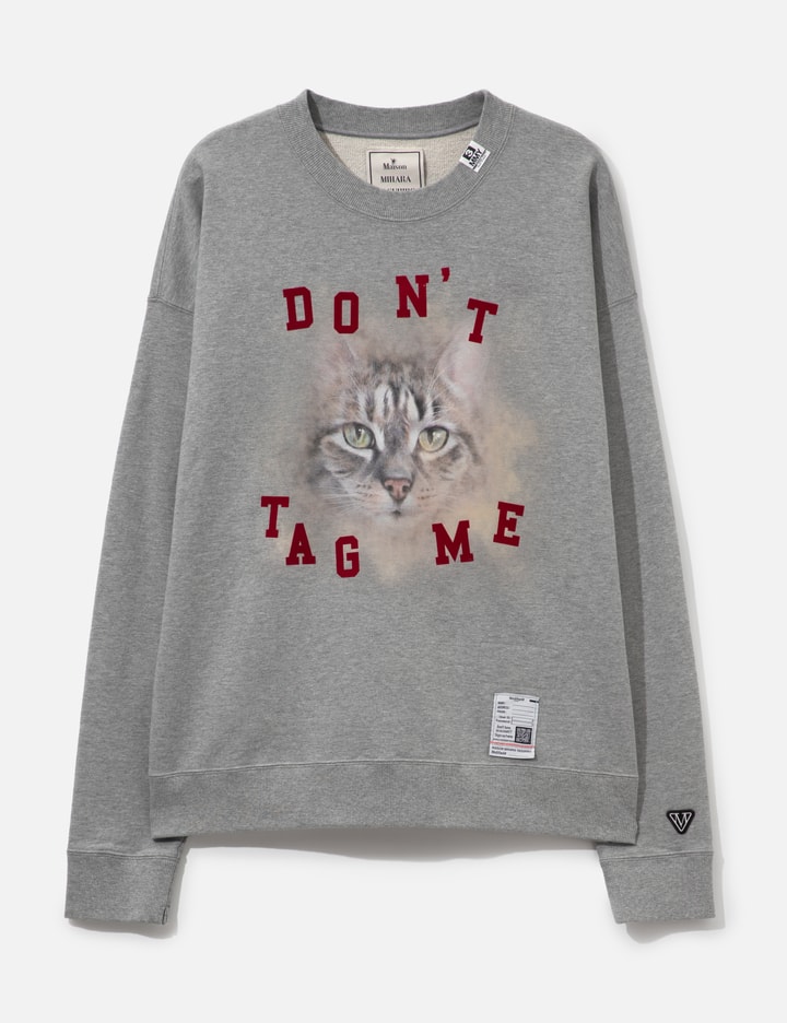 Maison Mihara Yasuhiro Cat Printed Sweatshirt