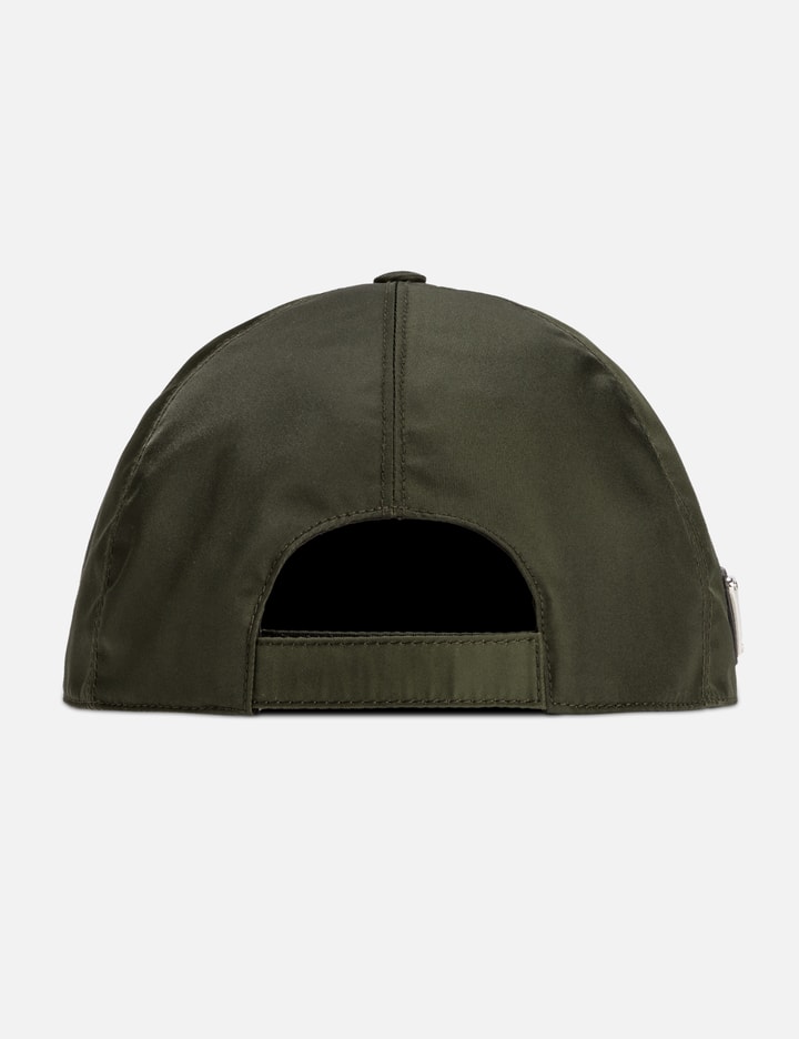 Shop Prada Re-nylon Baseball Cap In Green