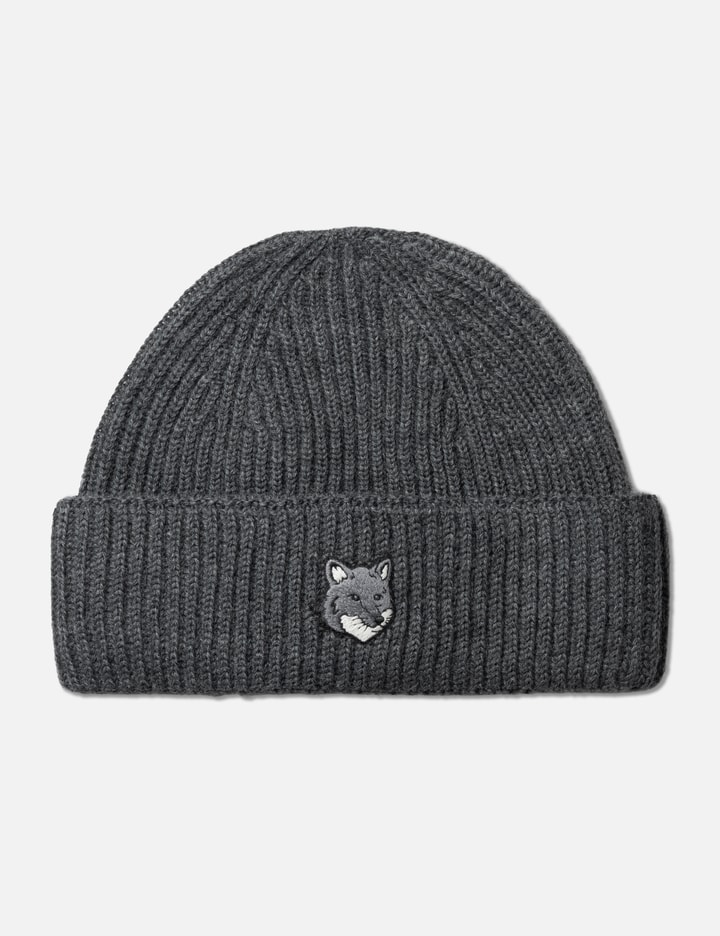 Maison Kitsuné Fox Head Large Beanie