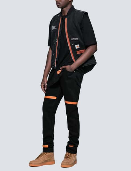 HERON PRESTON × Carhartt コラボパンツ