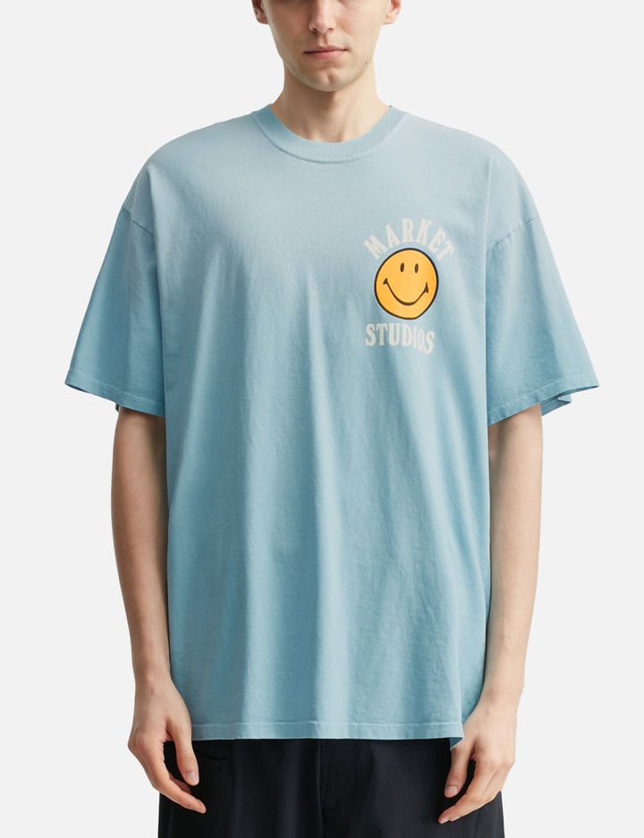 Market x Smiley Upside Down Lockup T-Shirt Placeholder Image