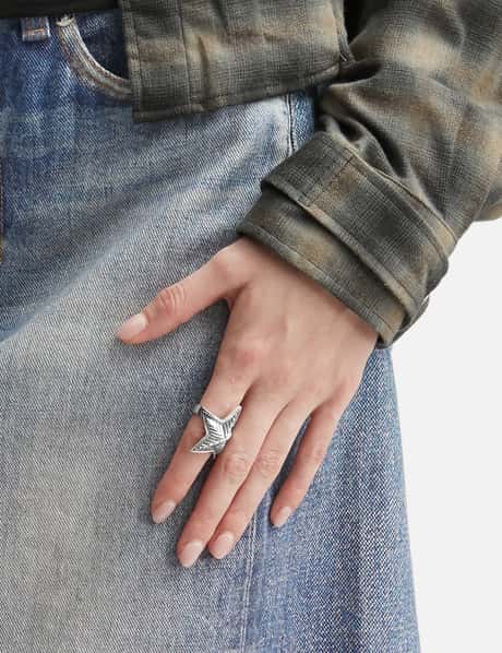 Small Depp Star Ring view 8