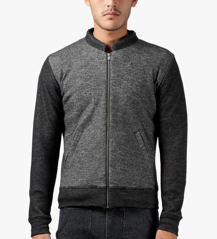 Marl Black Ferdinand Zipper Jacket Placeholder Image