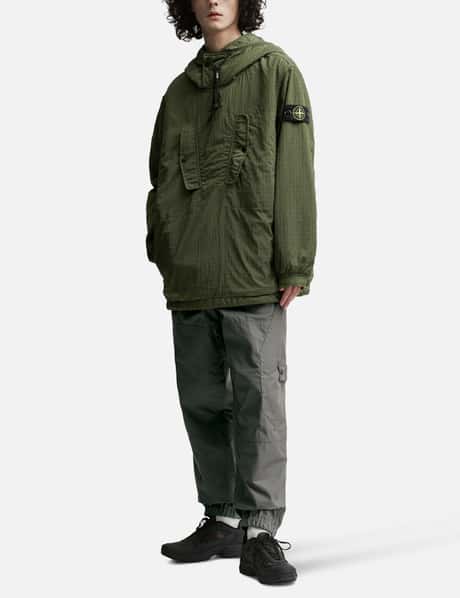 Stone Island 43332 Macro Ripstop Nylon Metal Anorak HBX