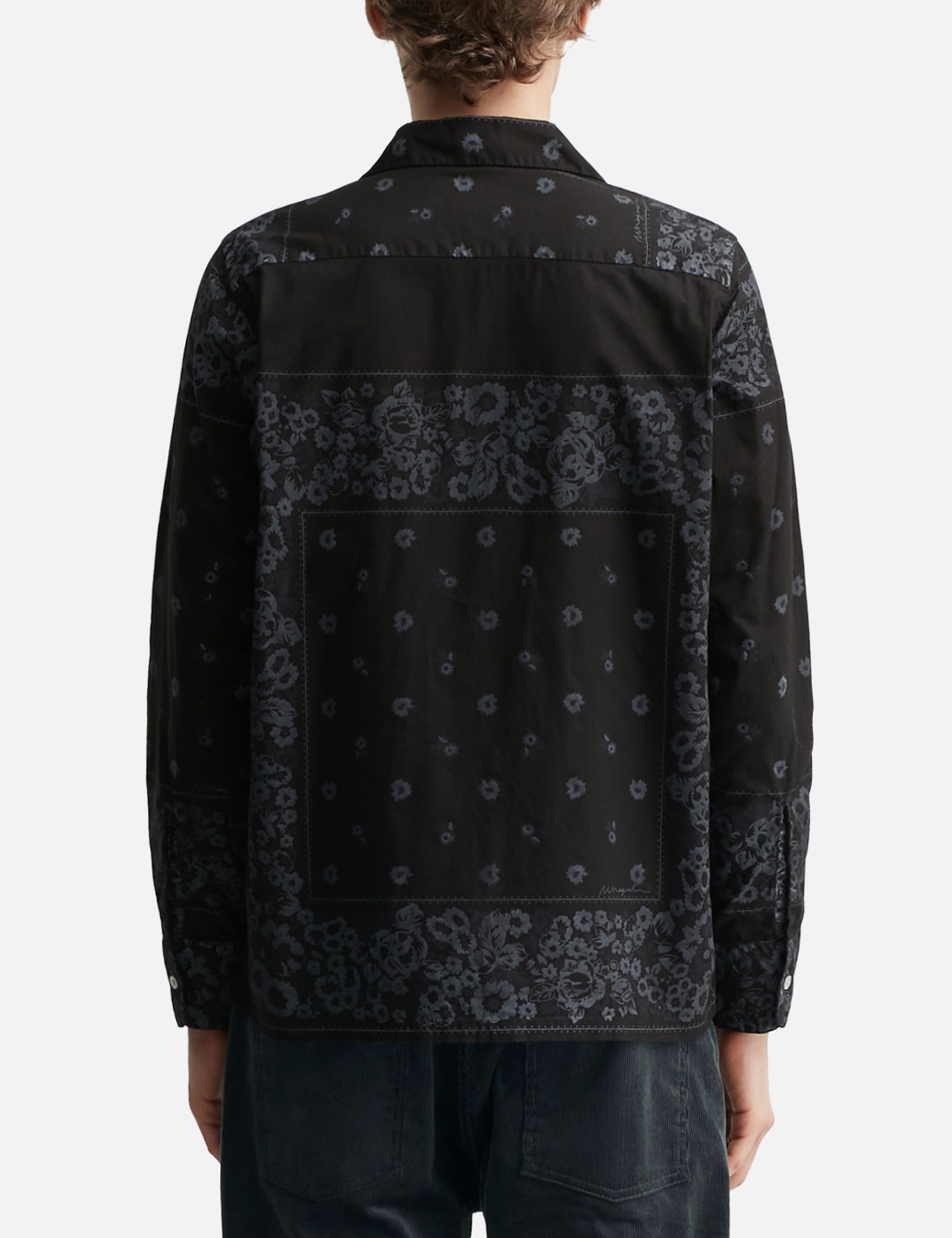 Overdyed Bandana Print Shirt view 19